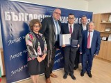 Гастроентерологът д-р Красен Иванов с отличие в конкурса "Лекар на годината" на БЛС